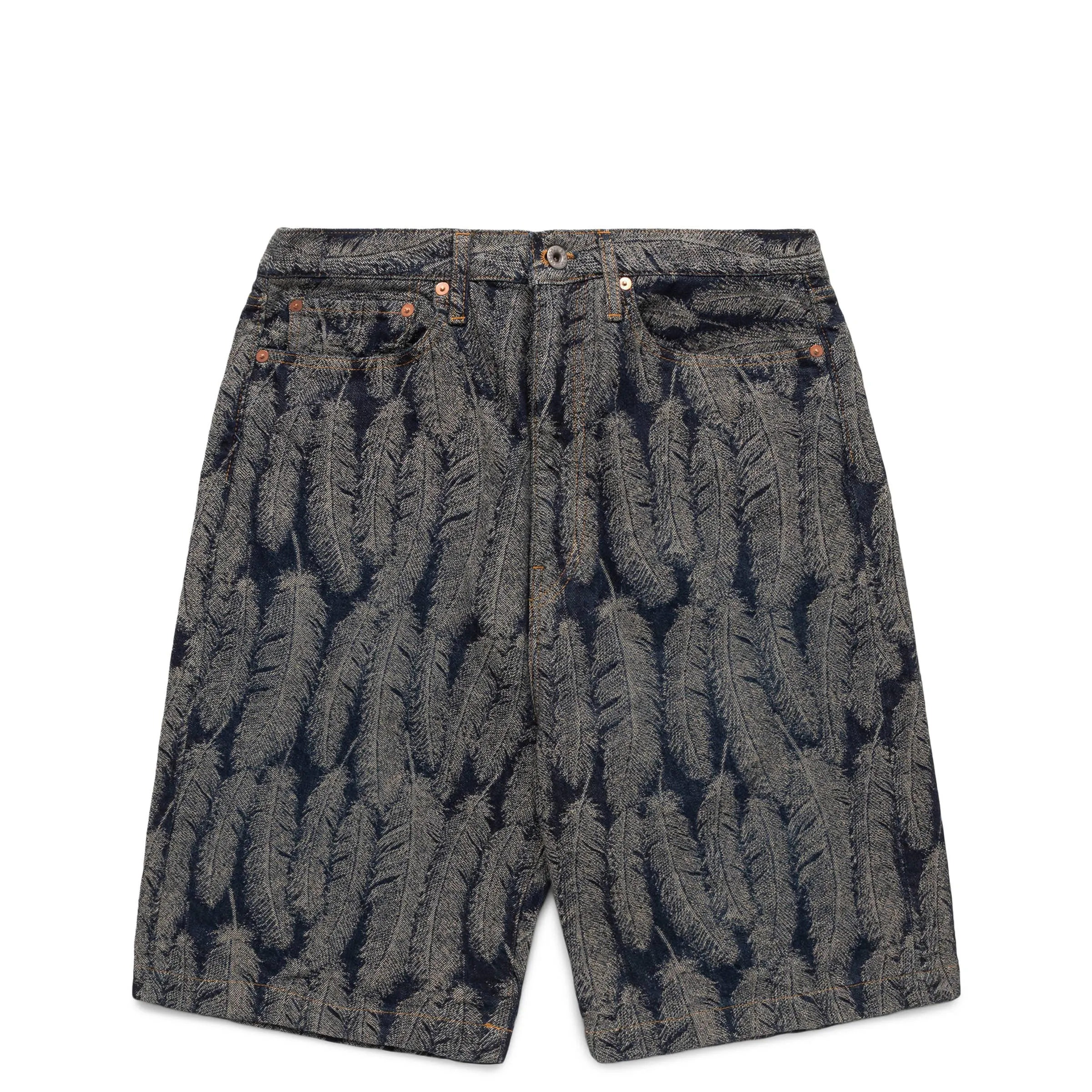 12OZ FEATHER DENIM 5P SHORTS