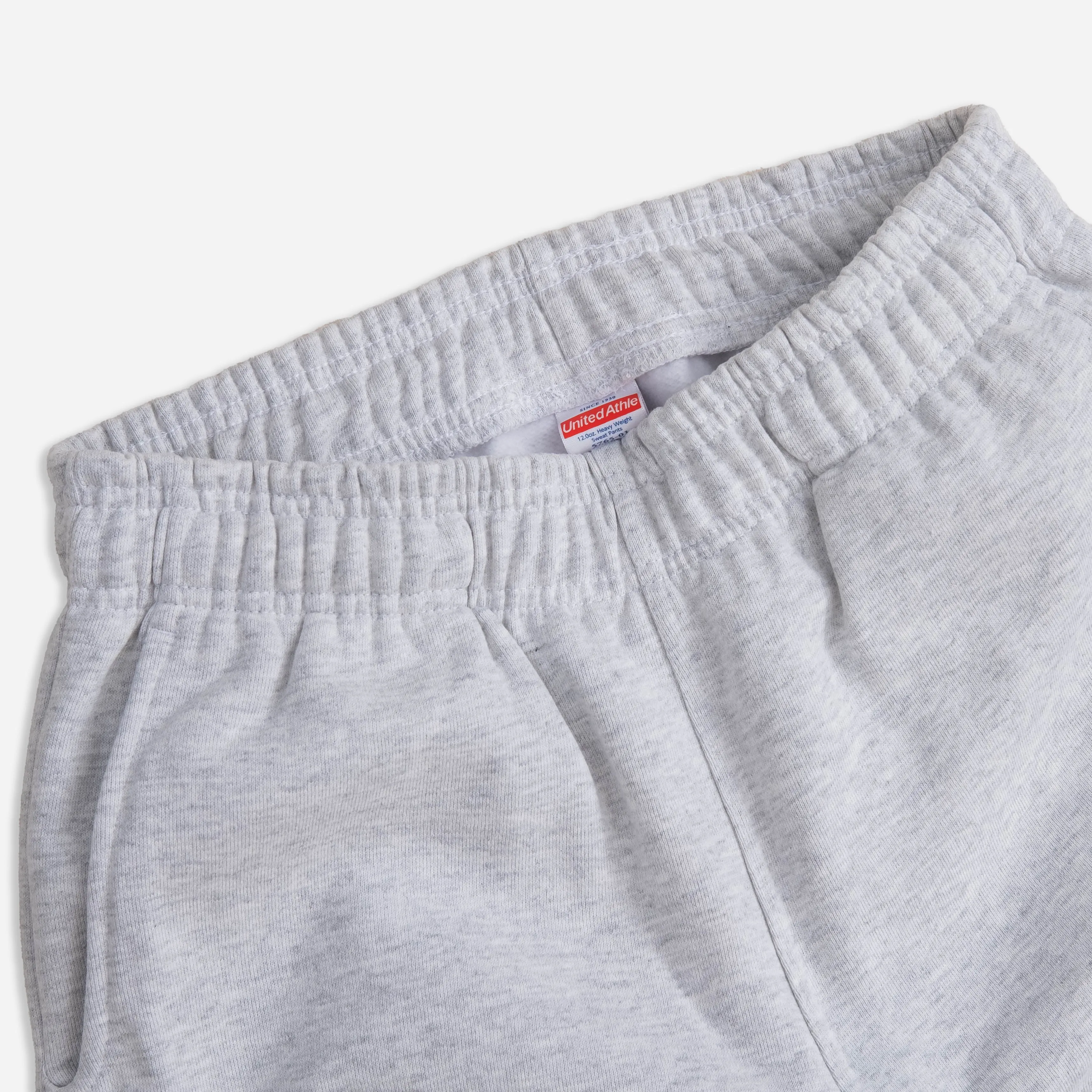 12oz HEAVY WEIGHT SWEAT PANTS - ASH