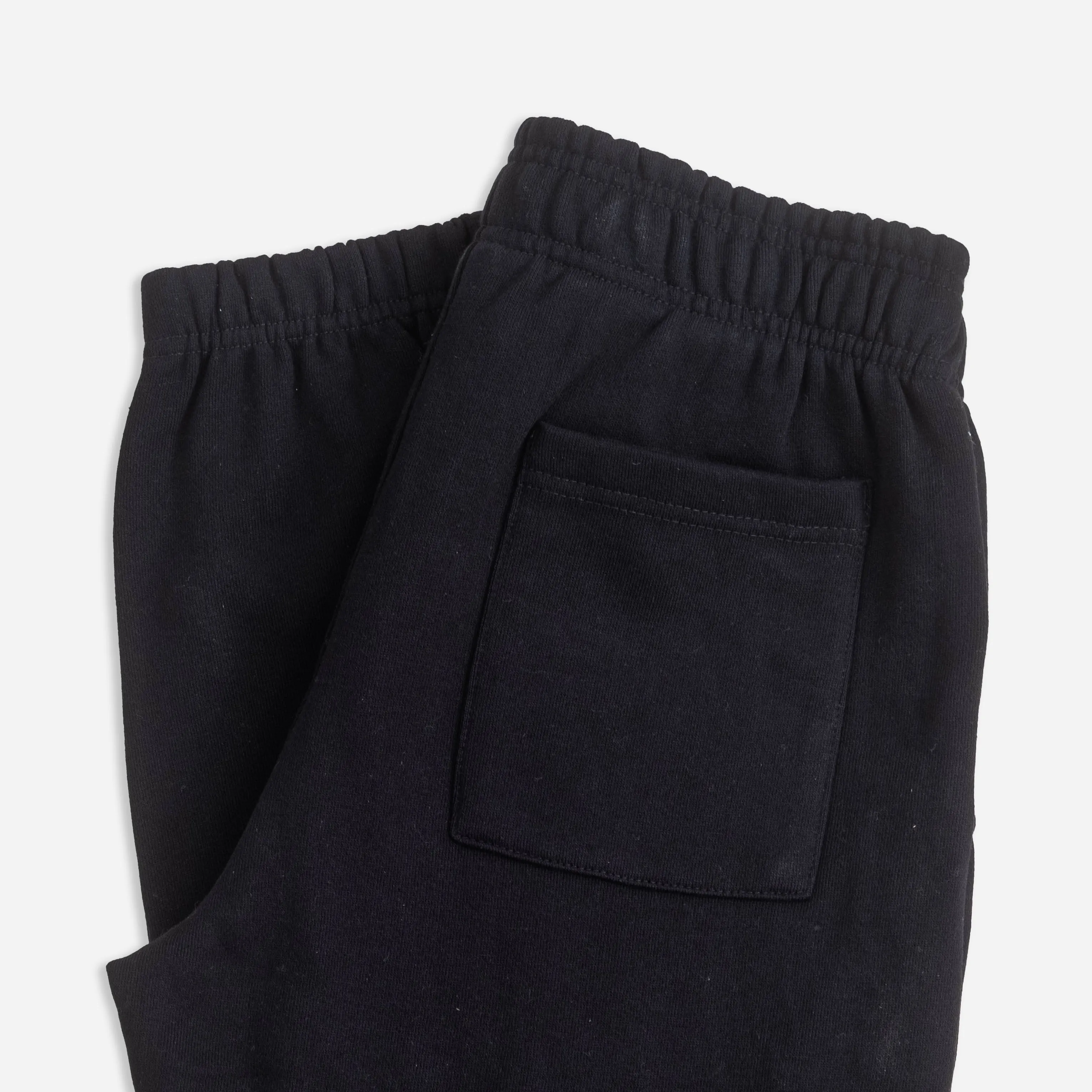 12oz HEAVY WEIGHT SWEAT PANTS - BLACK