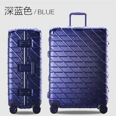 20''22''24''26''29'' Classic Aluminum Frame Rolling Luggage Tsa Lcok Travel Suitcase With Wheels