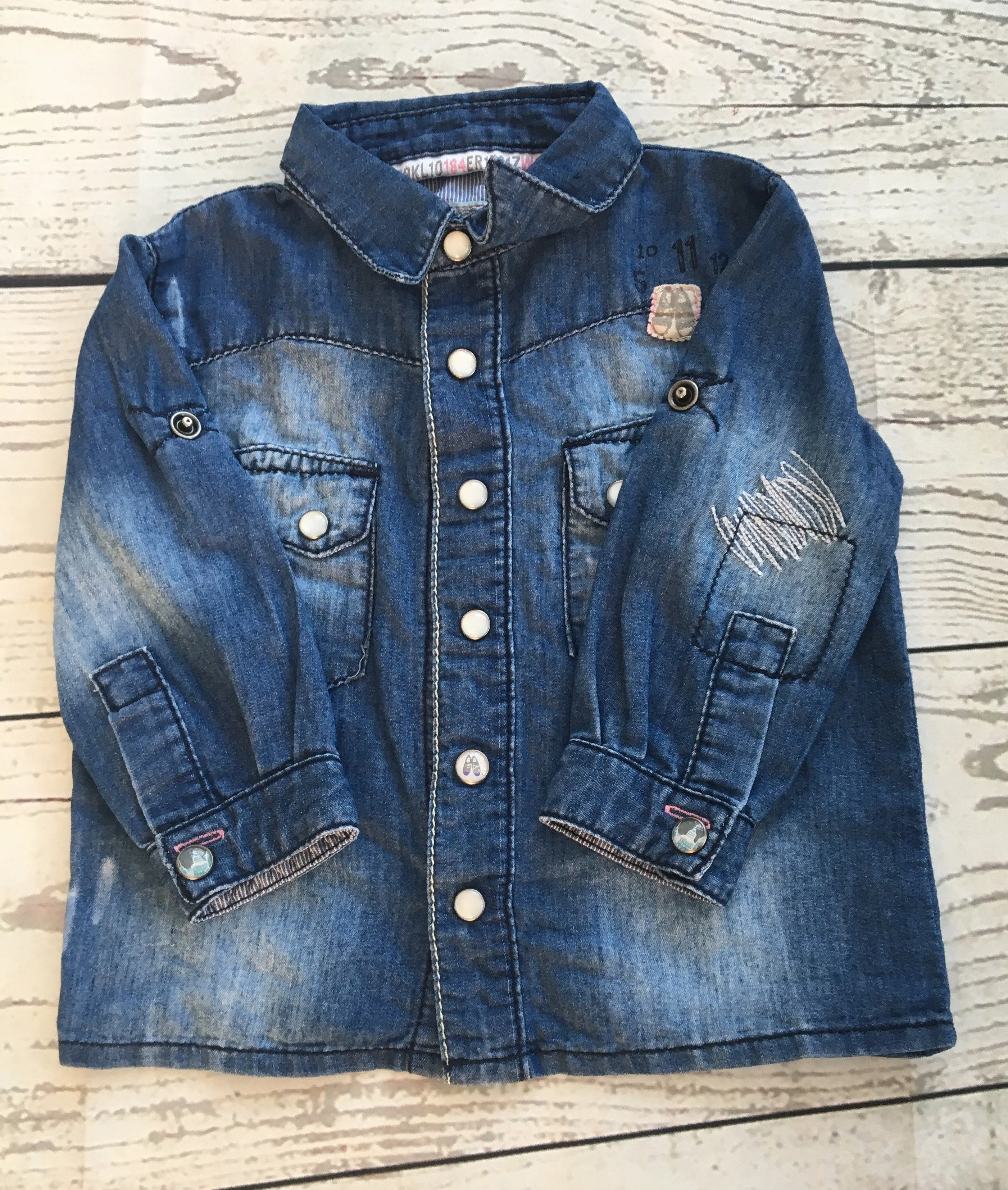 3-6 Months Denim Shirt