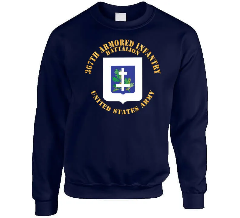 367th Armored Infantry Battalion - Dui X 300 Classic T Shirt, Crewneck Sweatshirt, Hoodie, Long Sleeve