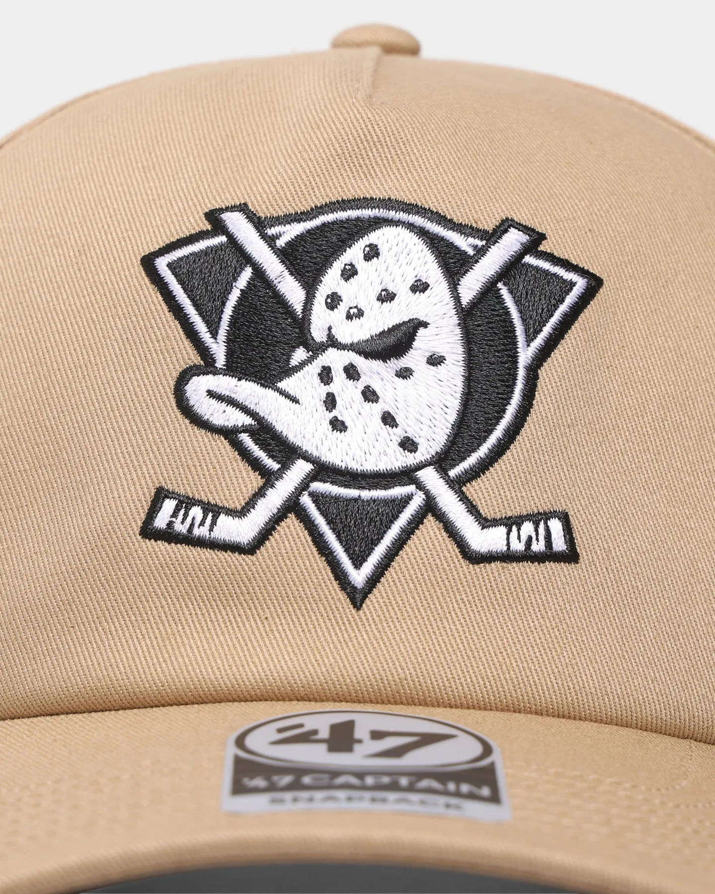 47 Brand Anaheim Ducks Nantasket Captain DTR Snapback Khaki