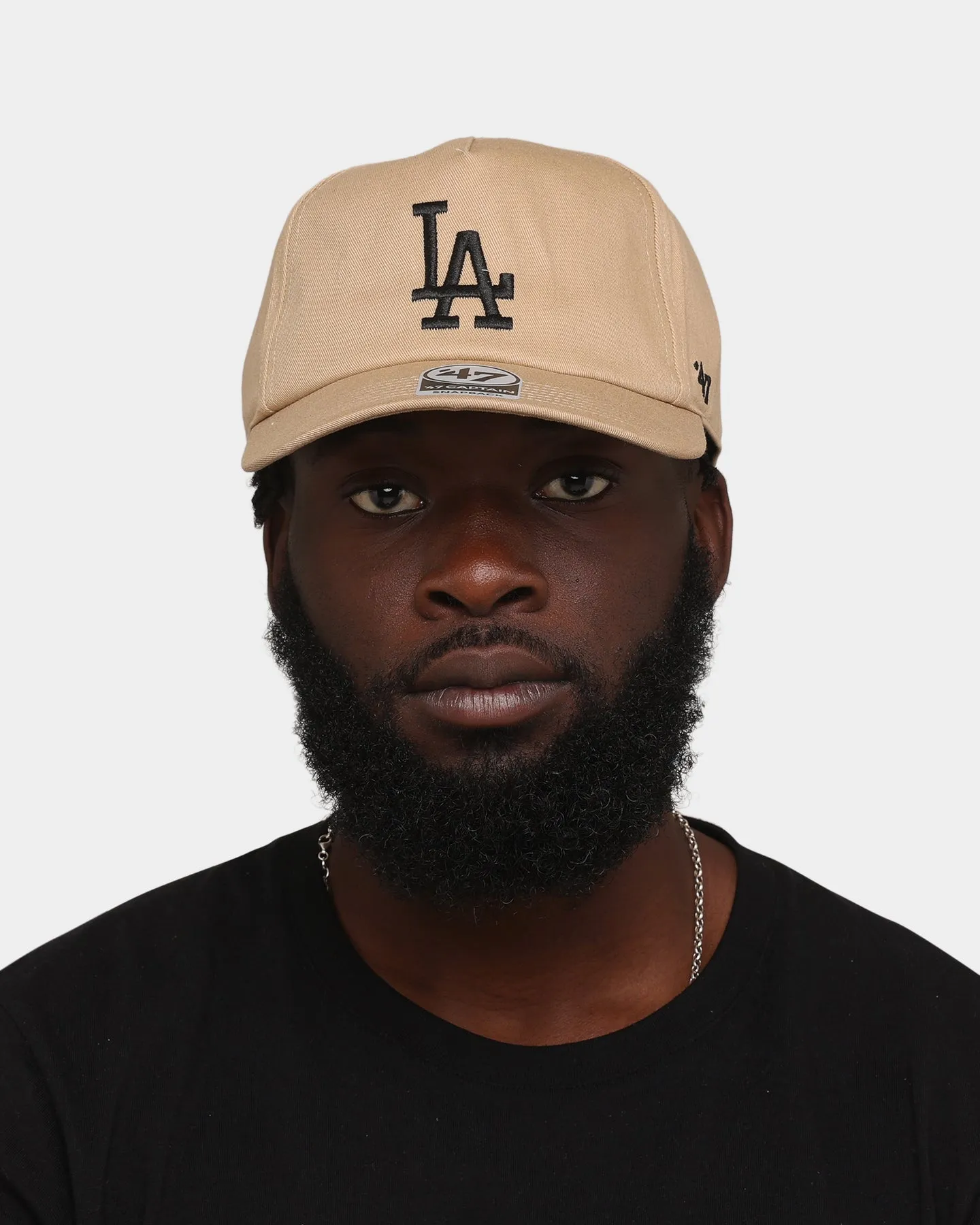 47 Brand Los Angeles Dodgers Nantasket Captain DTR Snapback Khaki