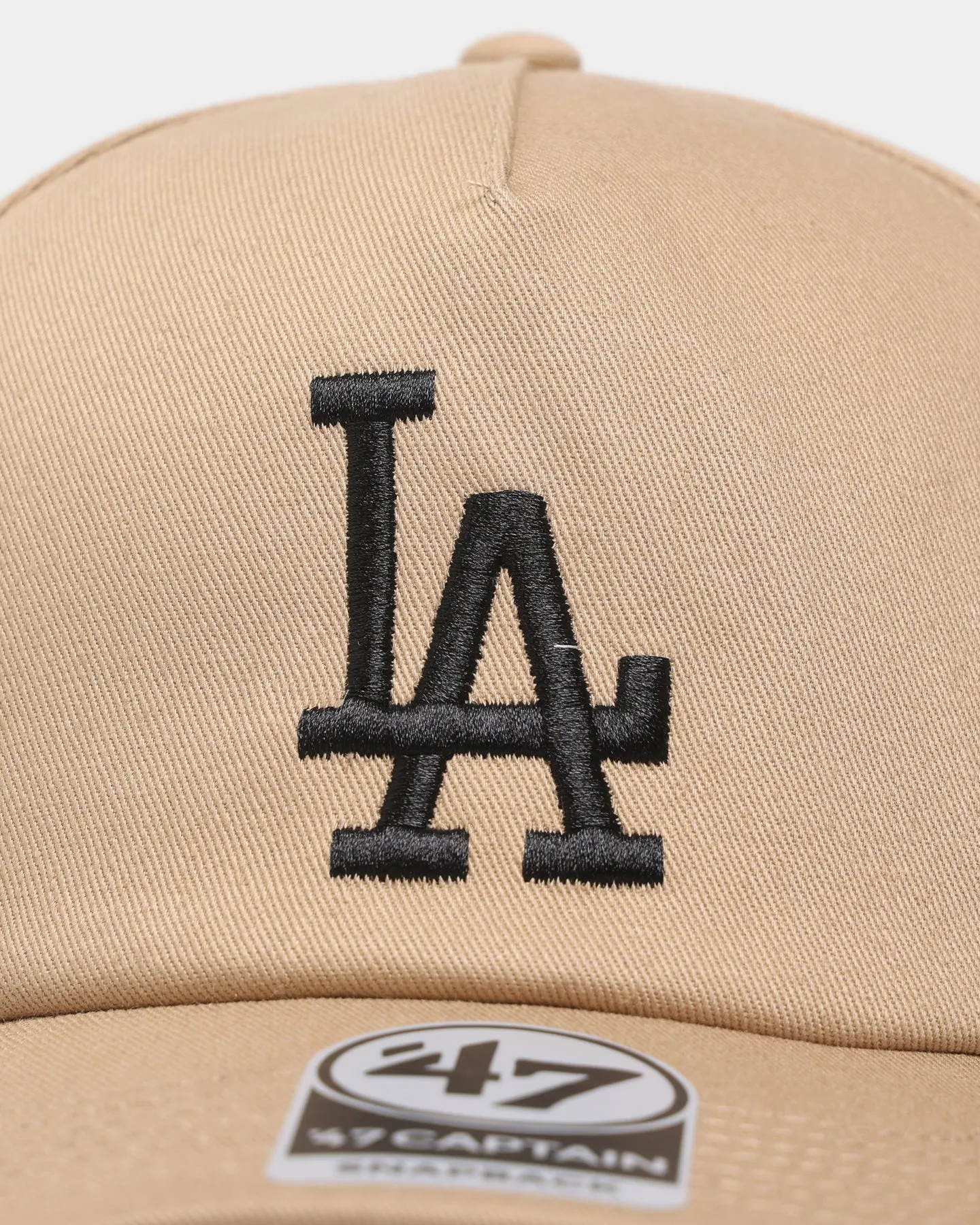 47 Brand Los Angeles Dodgers Nantasket Captain DTR Snapback Khaki