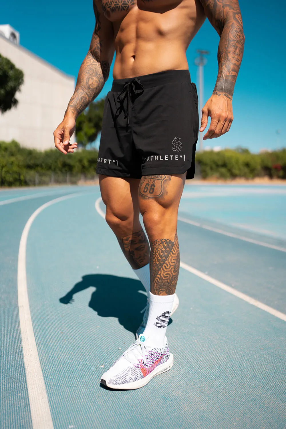 5" Viper Code Shorts - Black