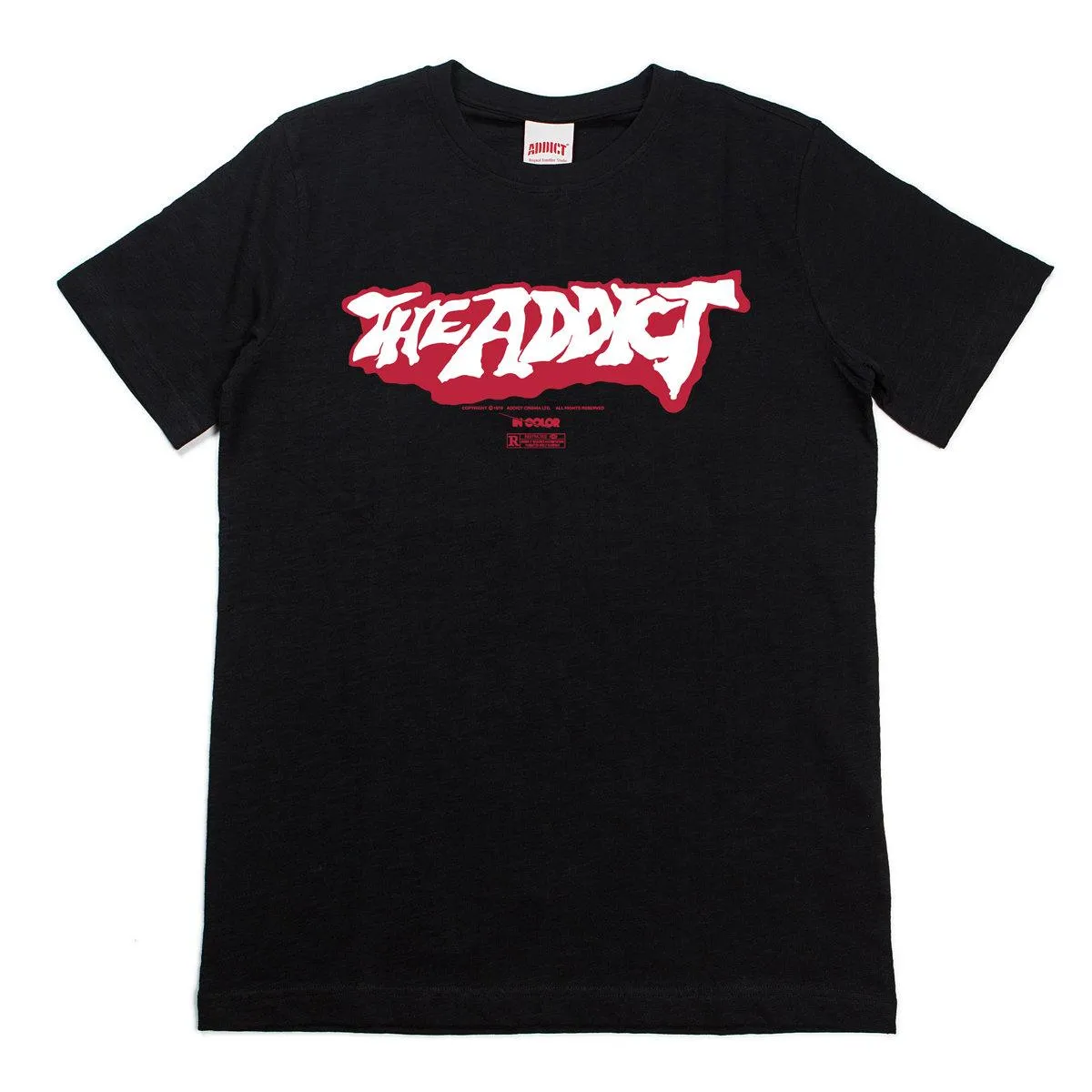 Addict Mens Printed Cotton T-Shirt