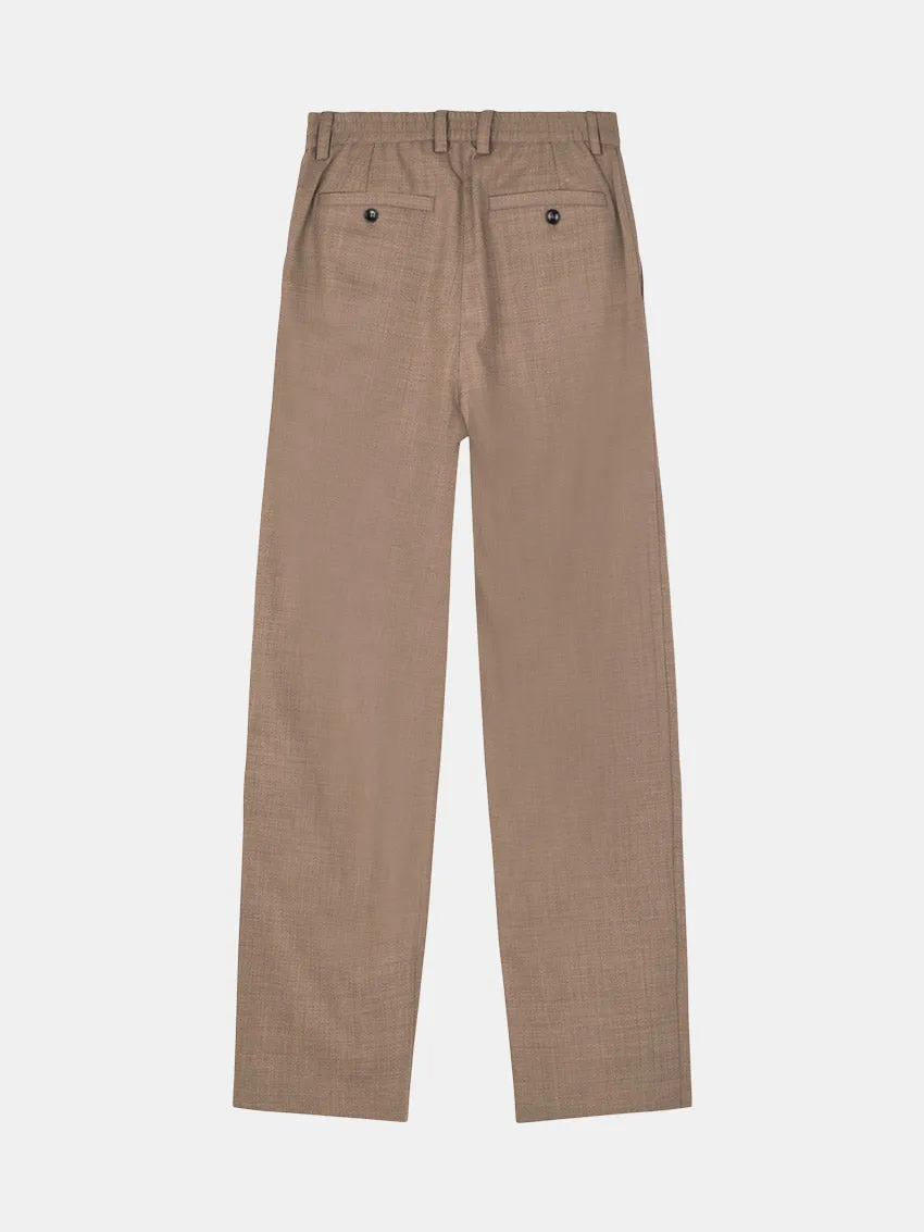 Agency Pants Khaki Melange