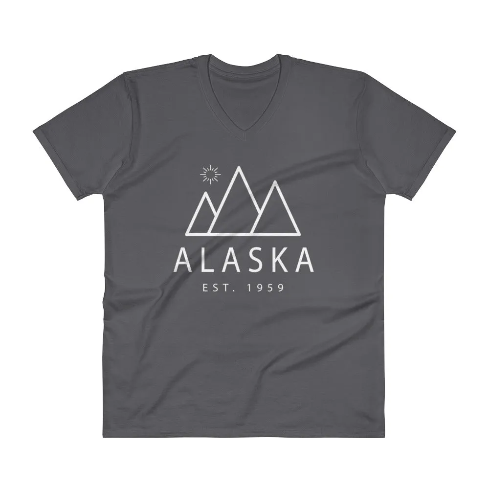 Alaska - V-Neck T-Shirt - Established