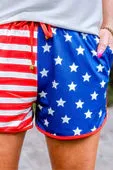 All American Drawstring Everyday Shorts - Final Sale