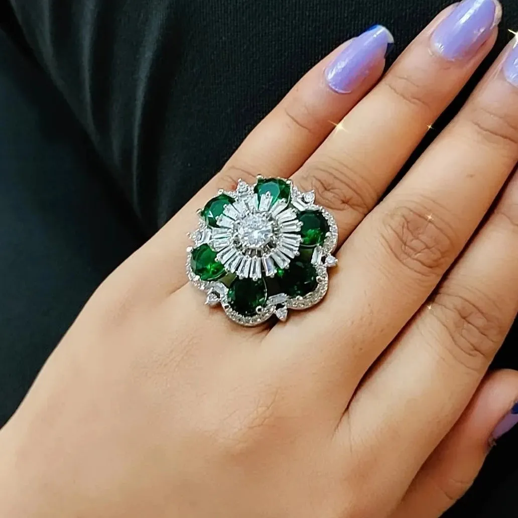 Allison Cocktail Adjustable Ring