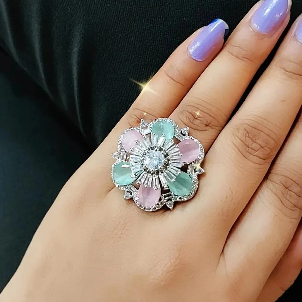 Allison Cocktail Adjustable Ring