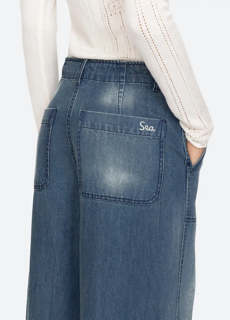 Amari Wide Leg Relaxed Jean