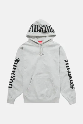 Ambigram Hooded Sweatshirt Heather Grey