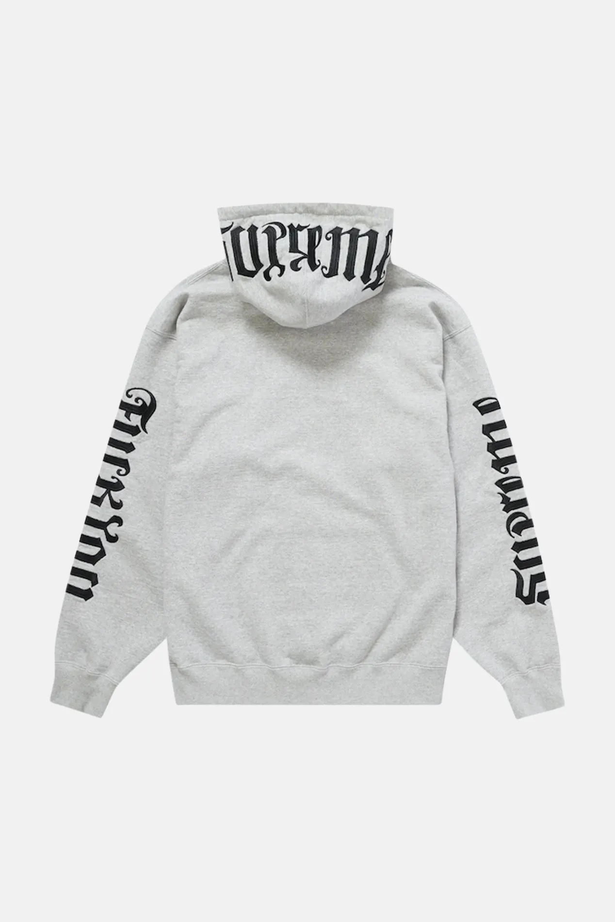 Ambigram Hooded Sweatshirt Heather Grey