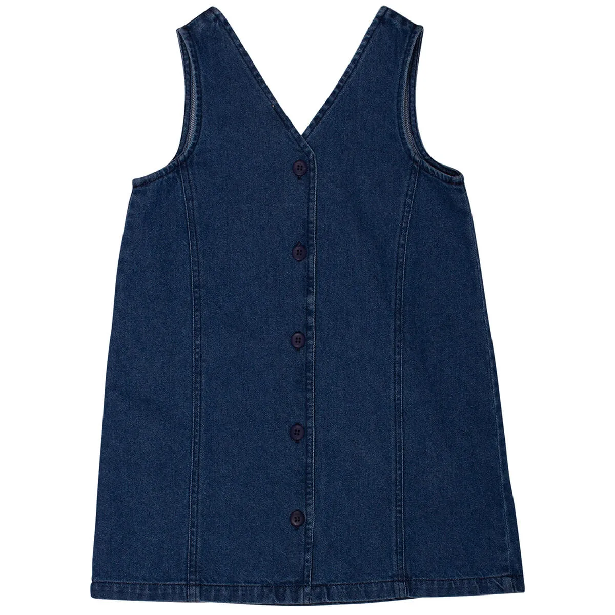 Amore Denim Pinafore by Wynken