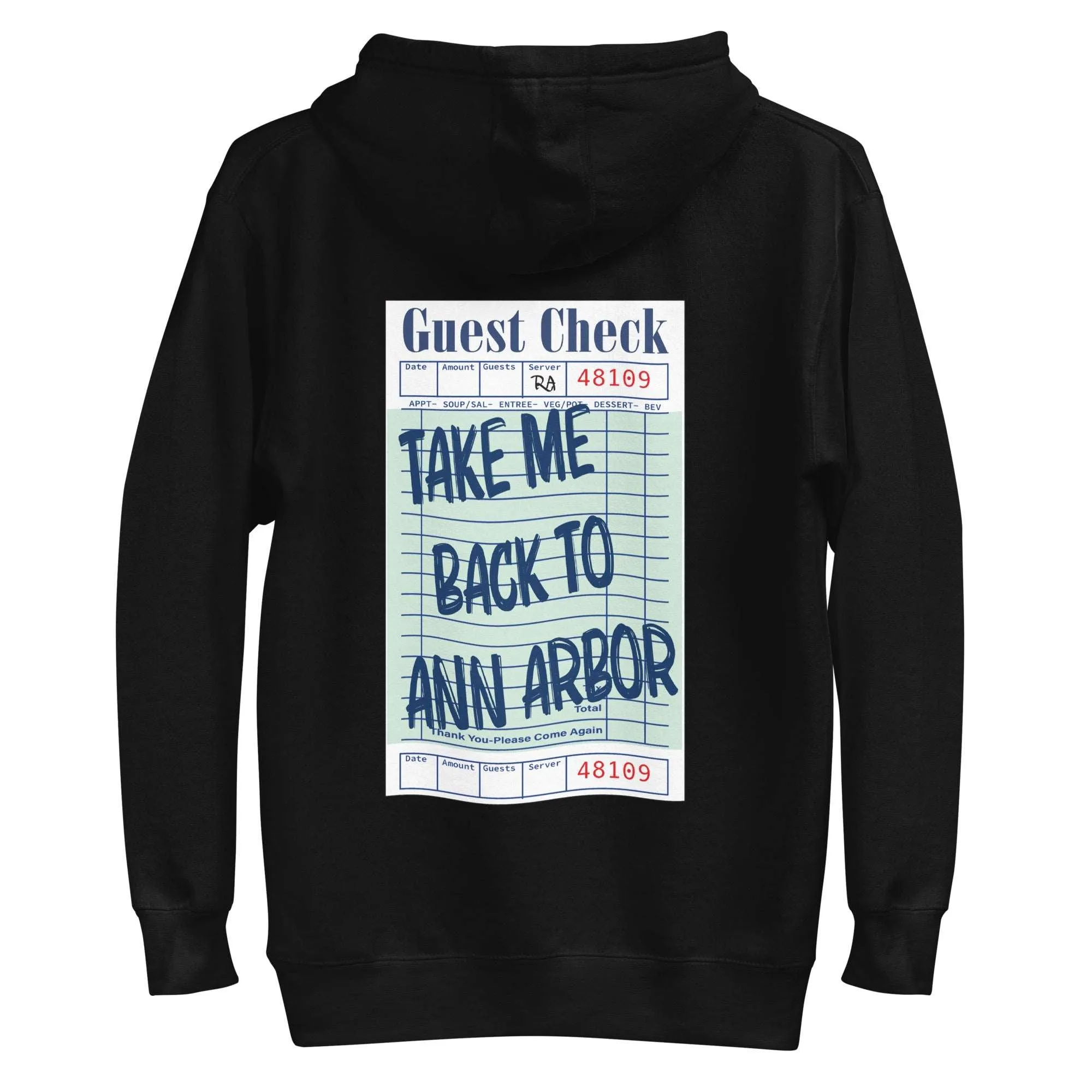 Ann Arbor Guest Check Hoodie