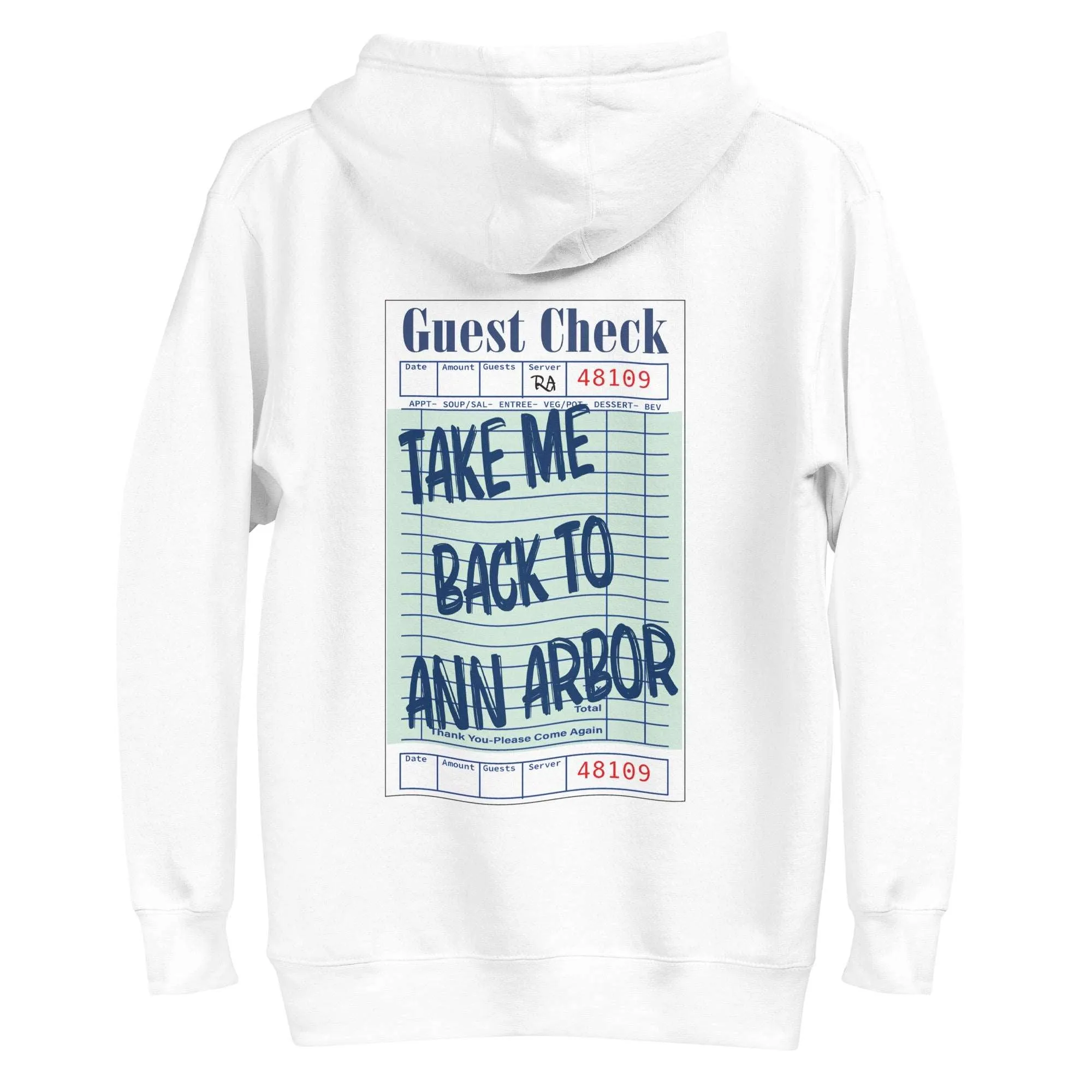 Ann Arbor Guest Check Hoodie