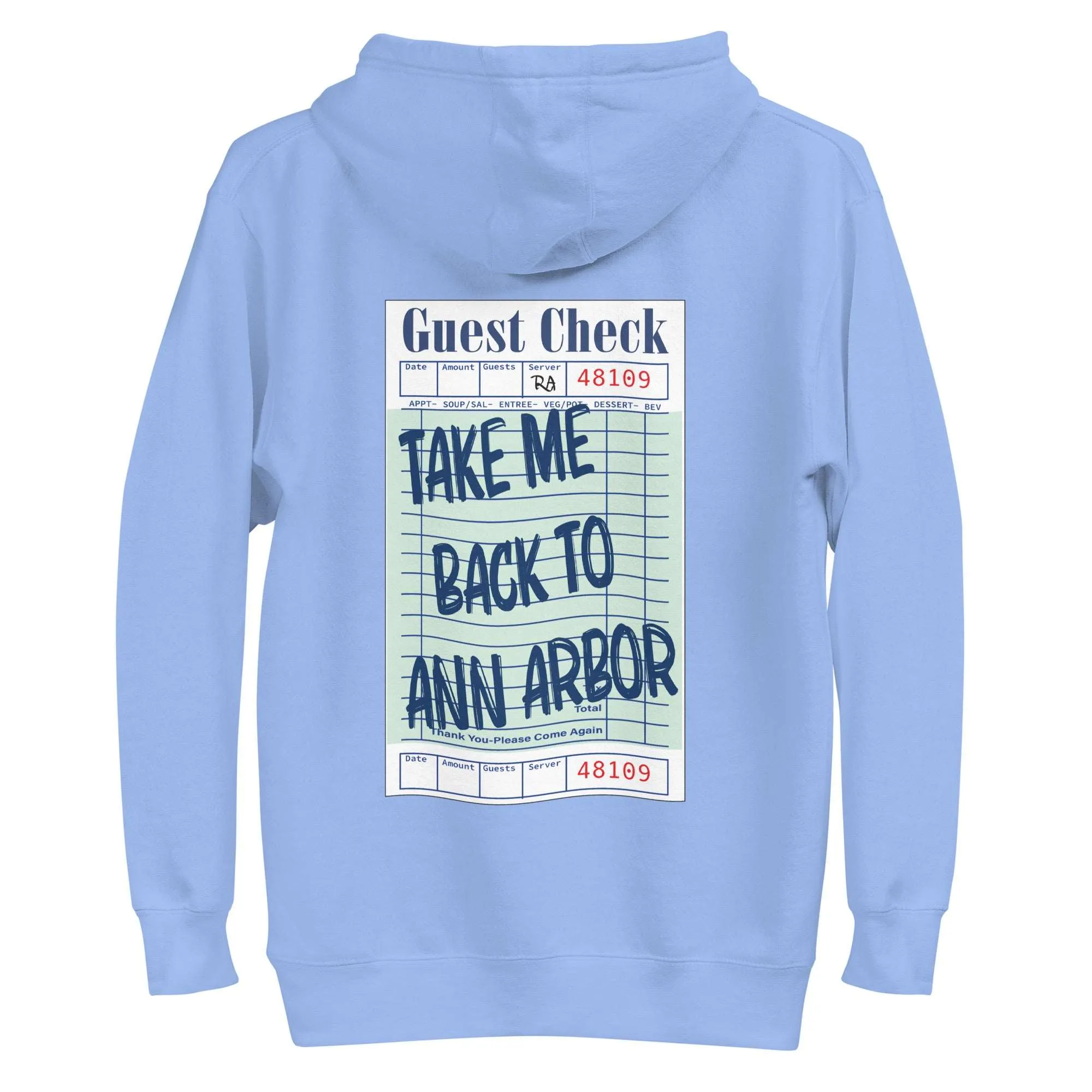 Ann Arbor Guest Check Hoodie