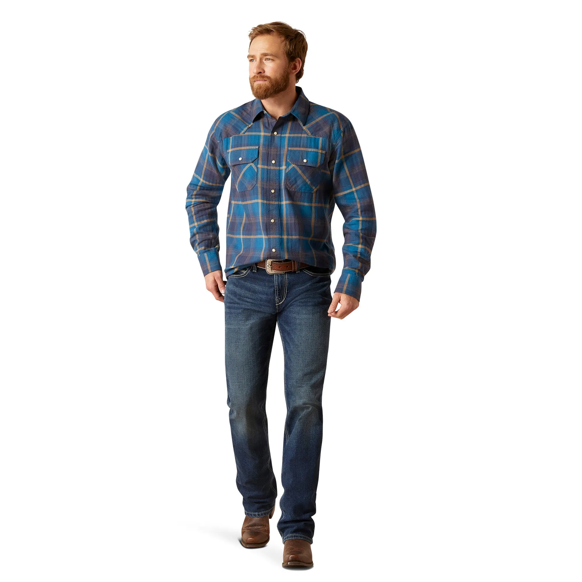 Ariat Mens 10046294 Harland Retro Fit Shirt