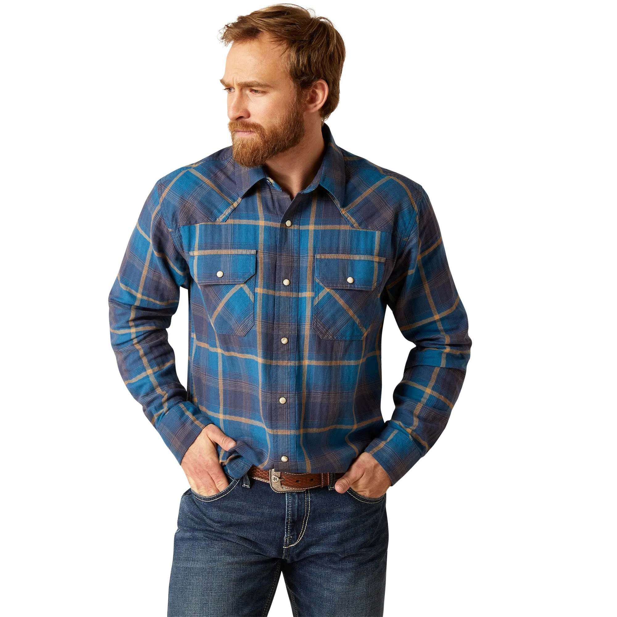 Ariat Mens 10046294 Harland Retro Fit Shirt