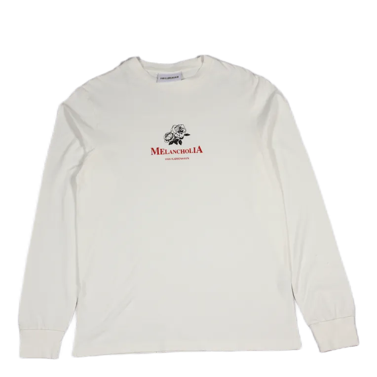 Artwork Tee Long Sleeve Off White