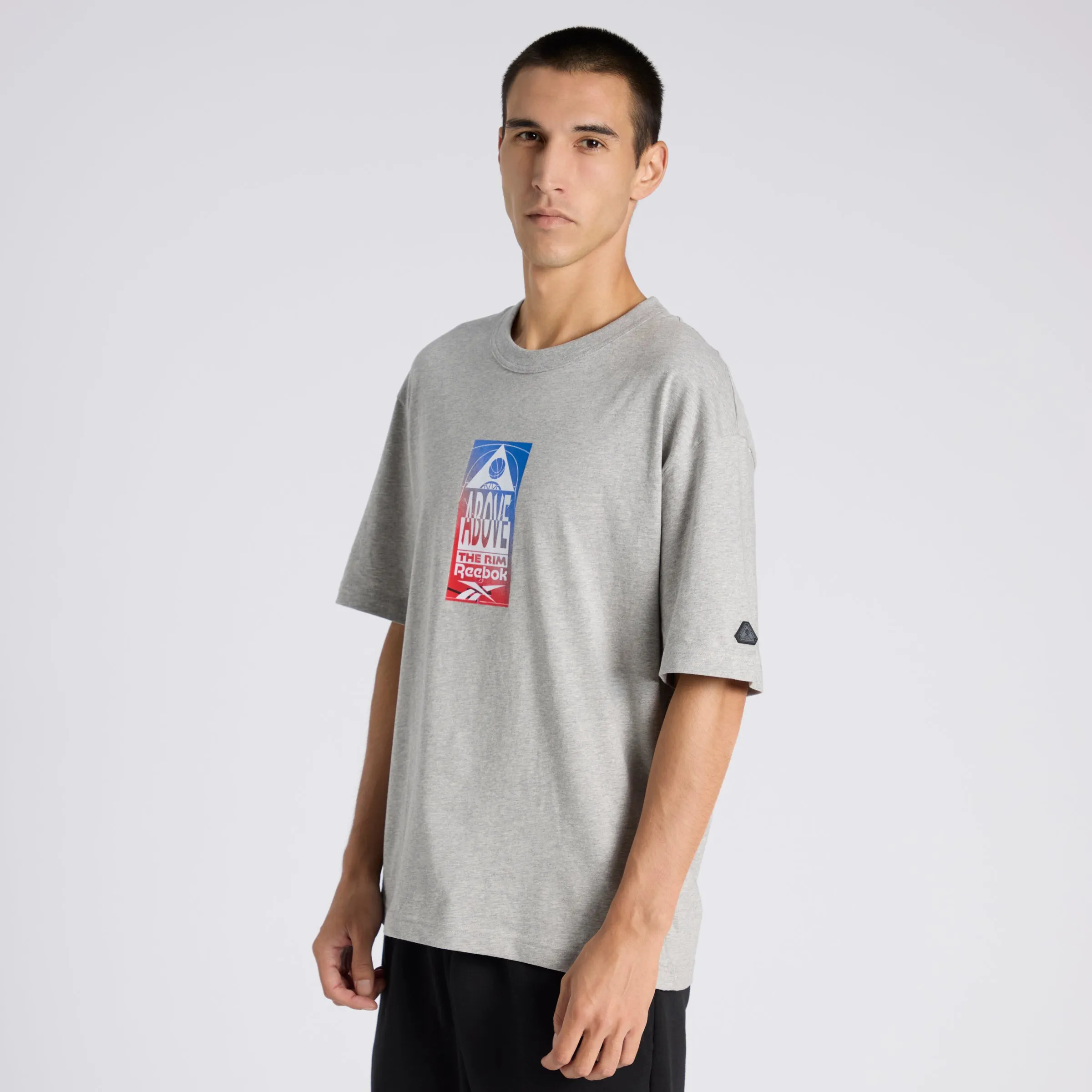 Atr Graphic Tee Medium Grey Heather