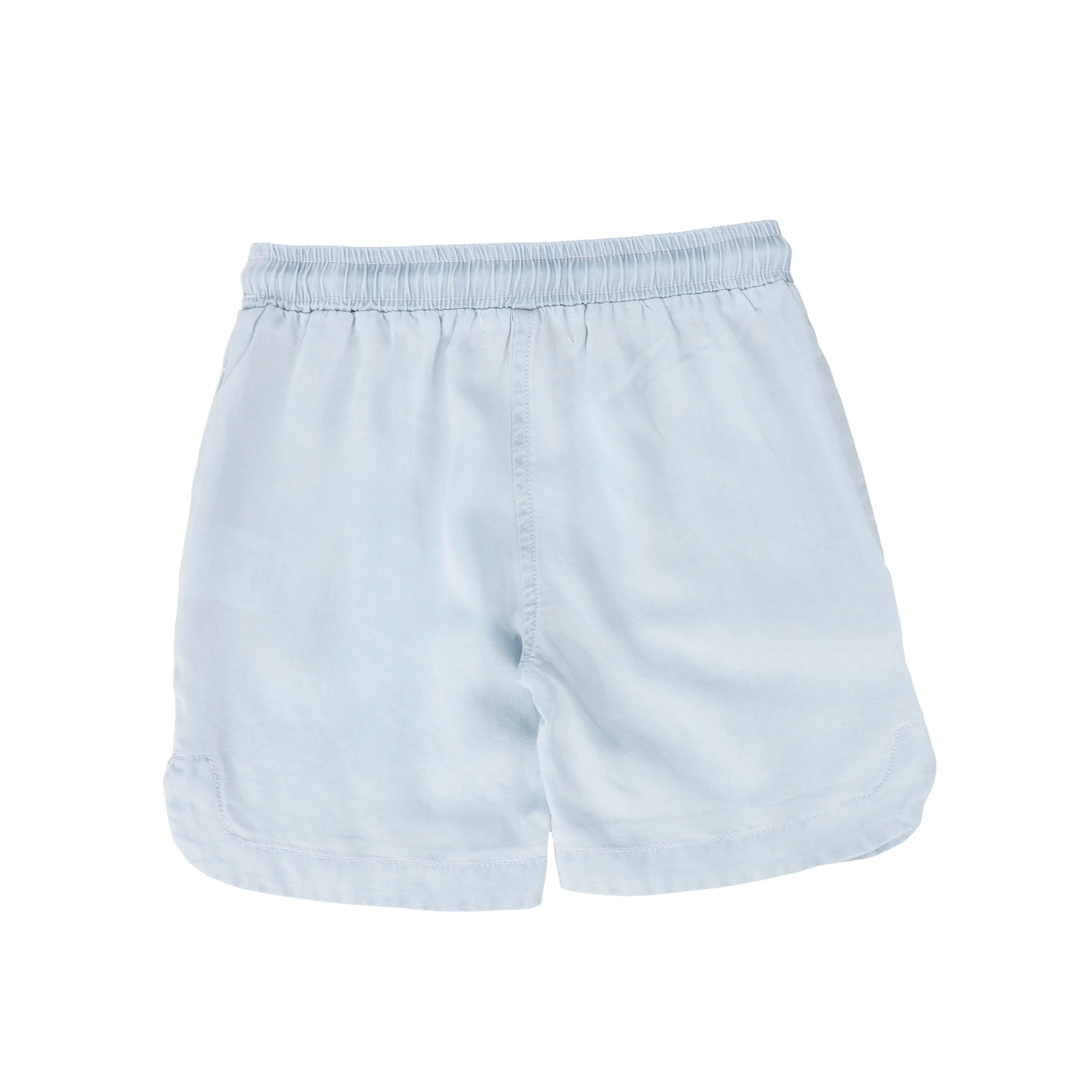 BACE COLLECTION LIGHT BLUE DENIM SHORTS [FINAL SALE]