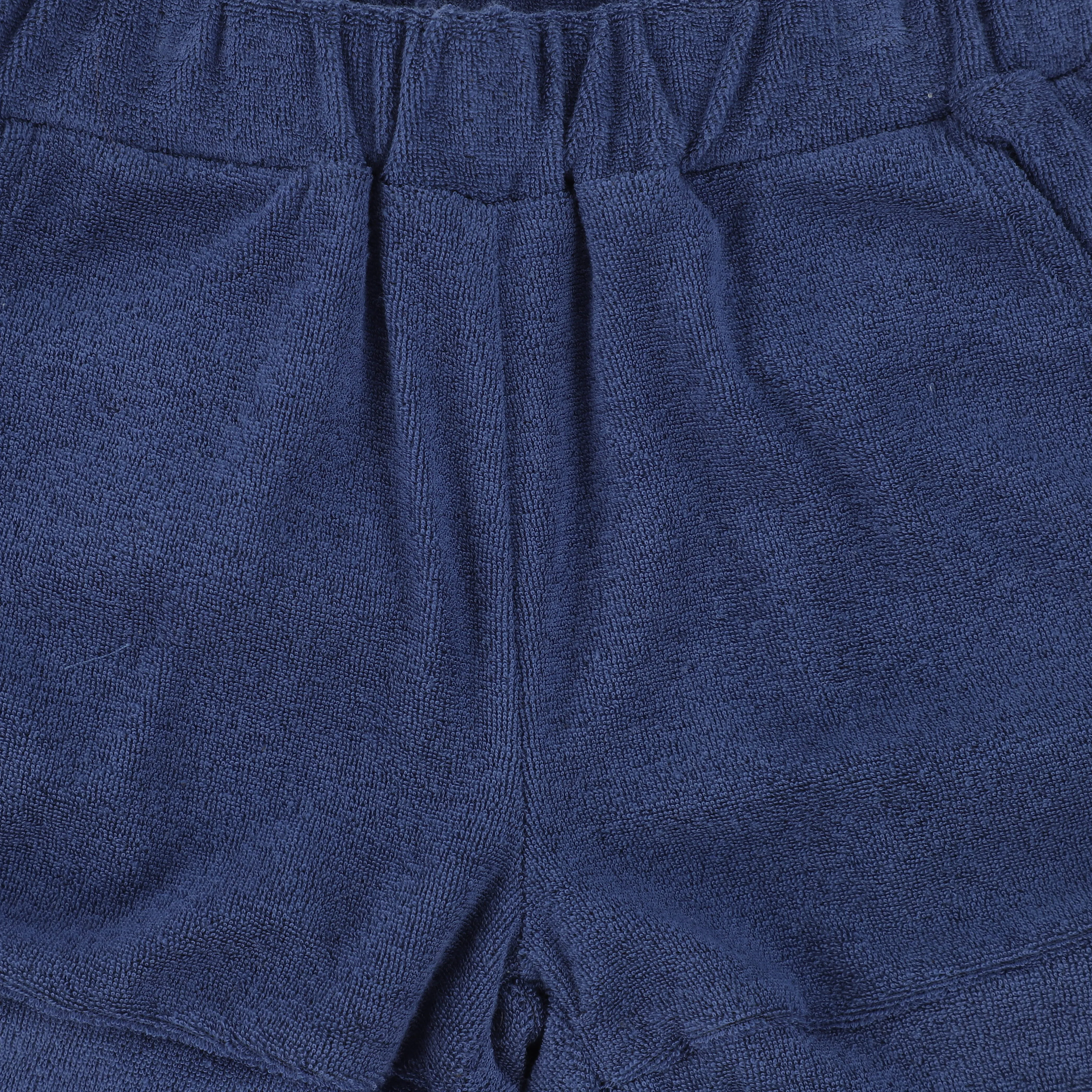 BAMBOO BLUE TERRY SHORTS [FINAL SALE]