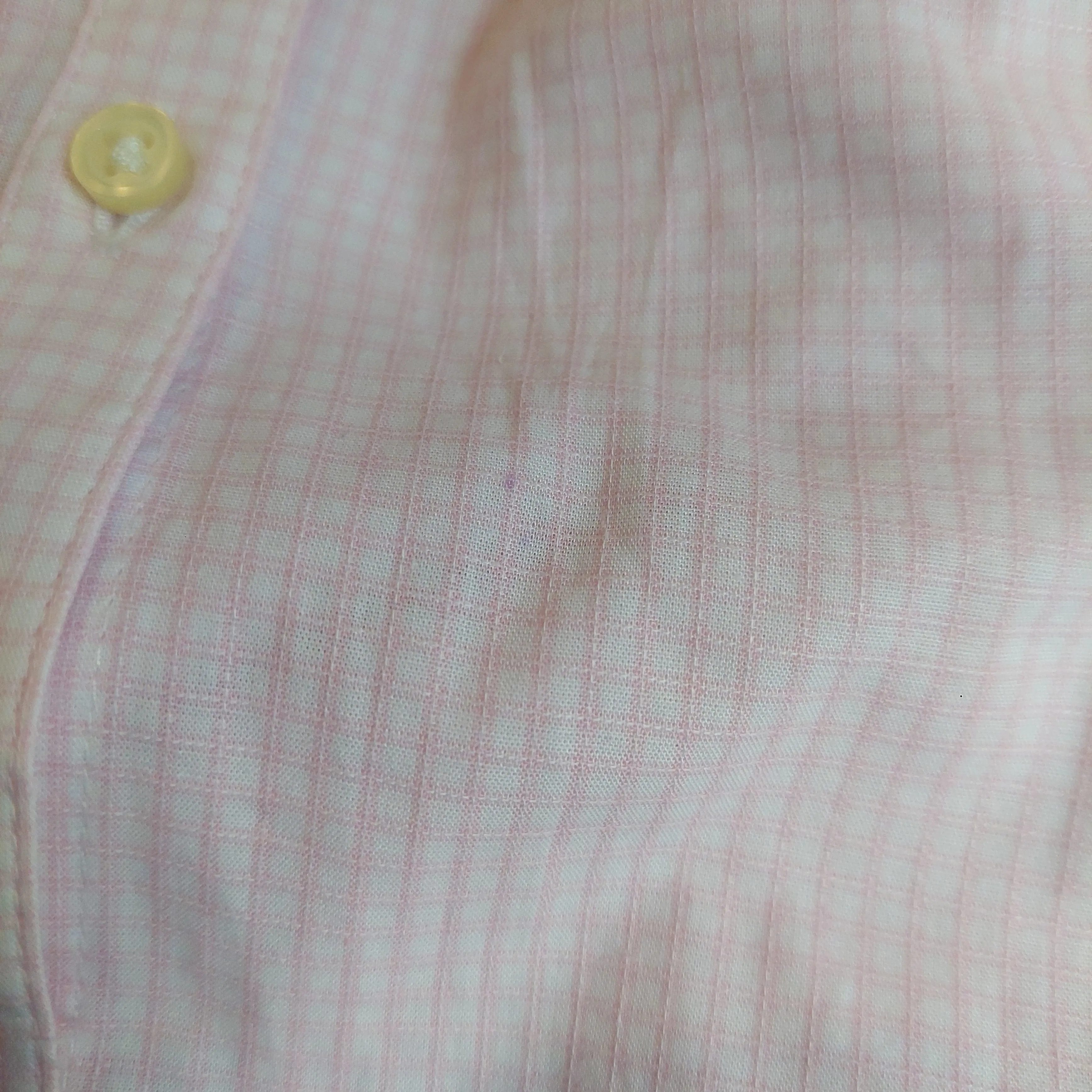 Banana Republic Pink Checked Shirt | Gently Used |