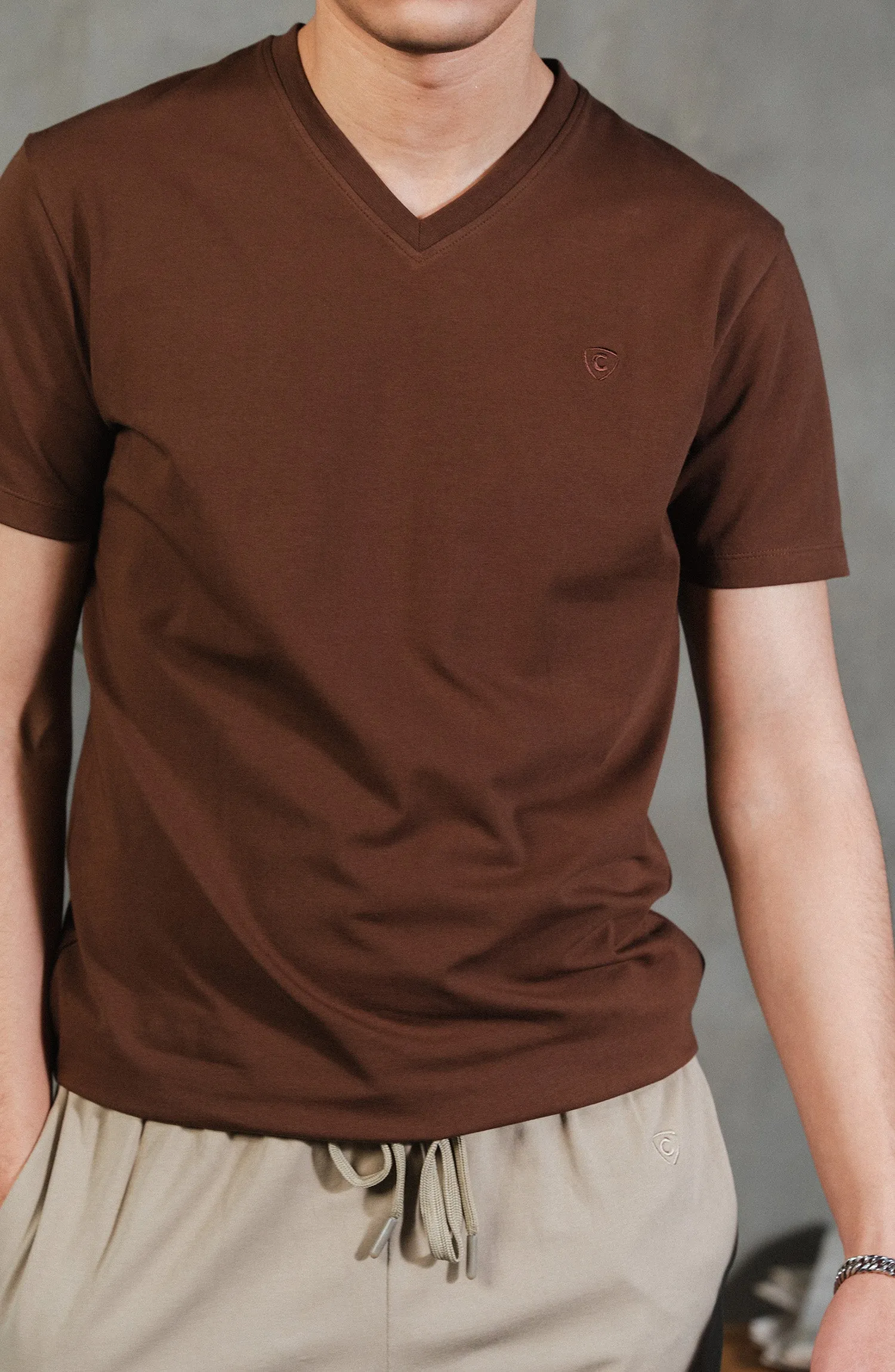 Basic V-Neck T-Shirt