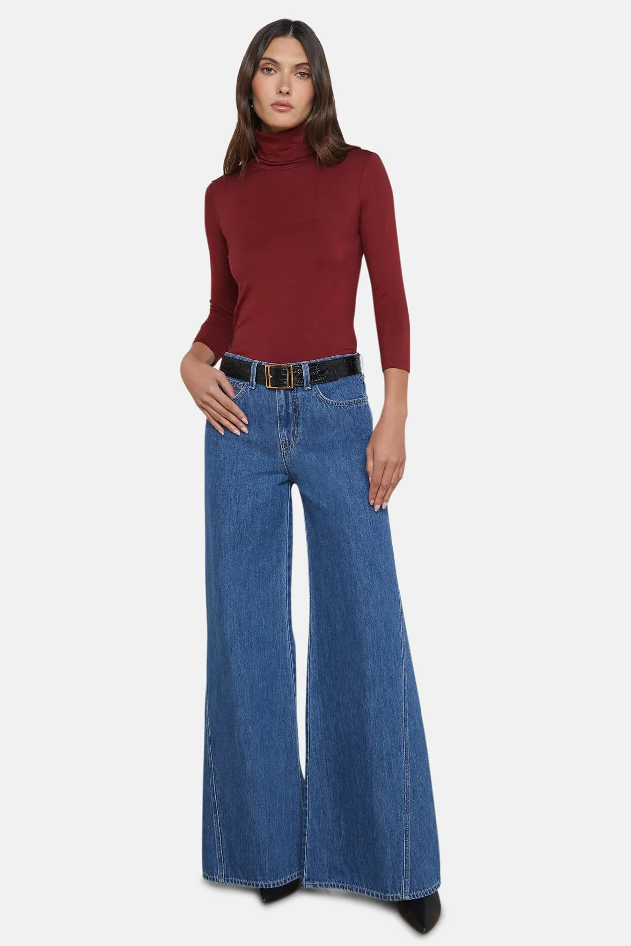 Beau Wide-Leg Jean Glendora