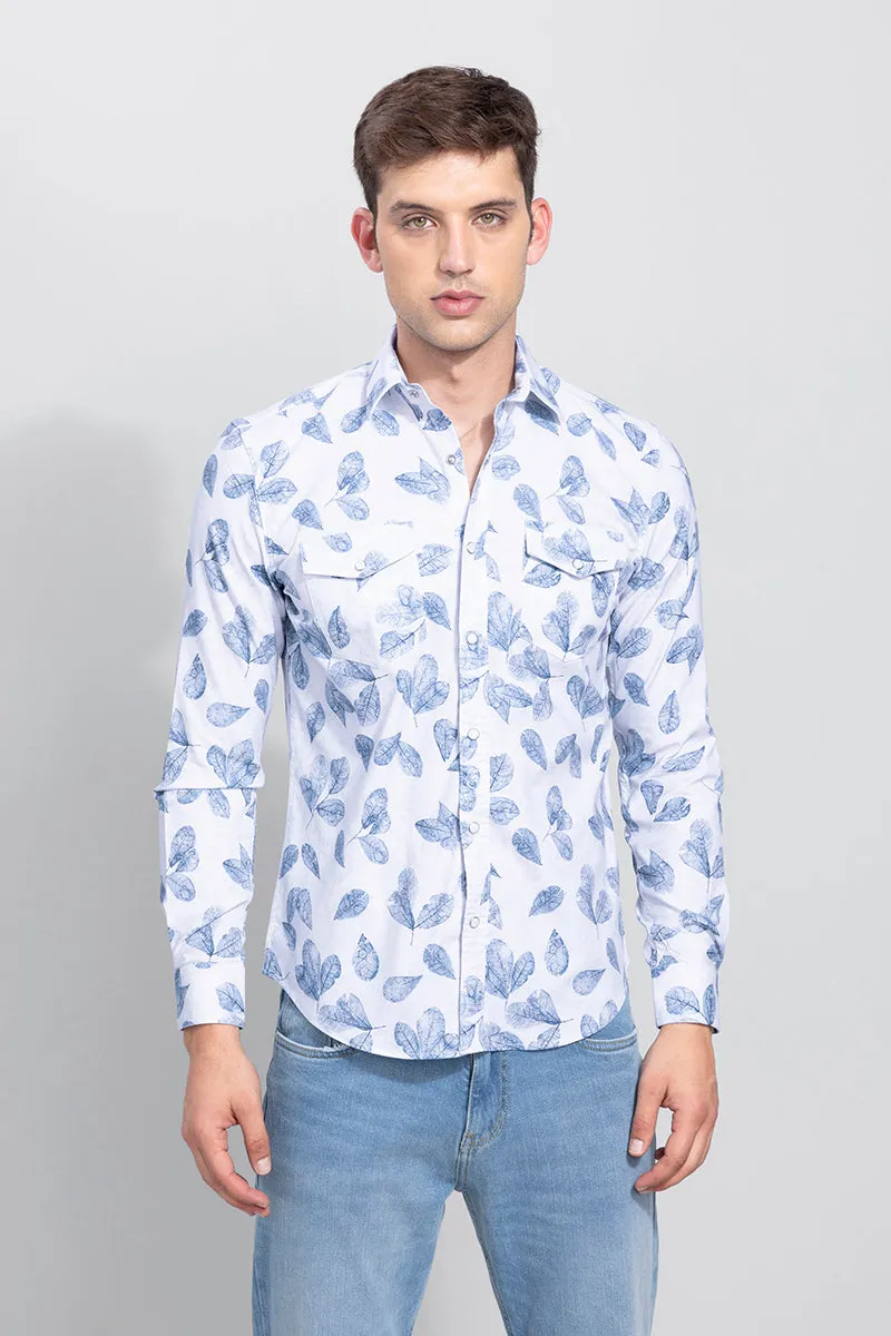 Beech Leaf Blue Melange Shirt