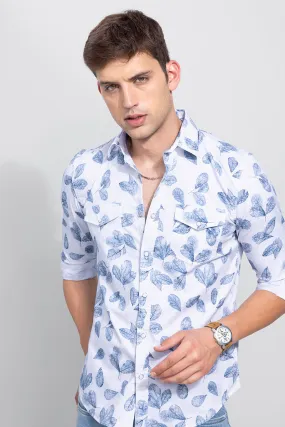 Beech Leaf Blue Melange Shirt