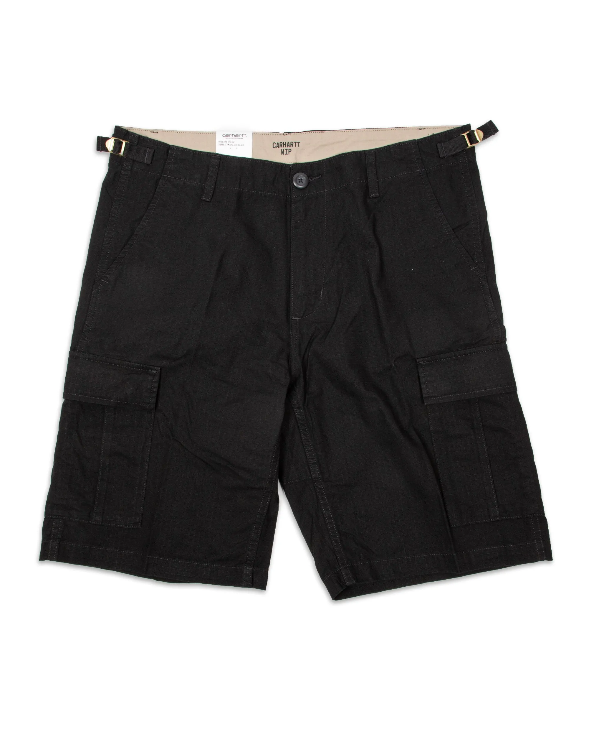 Bermuda Uomo Carhartt Wip Aviation Short Black