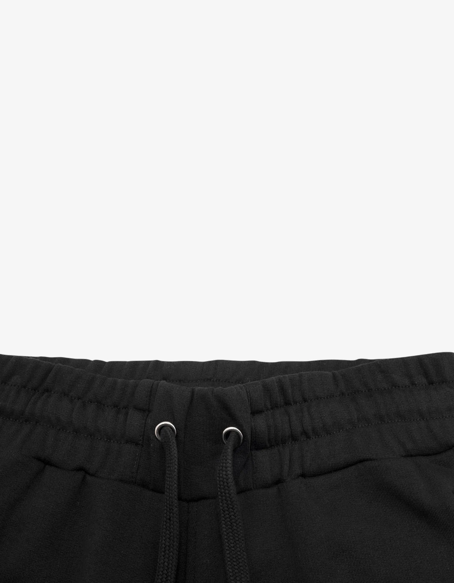 Black Logo Sport Shorts -