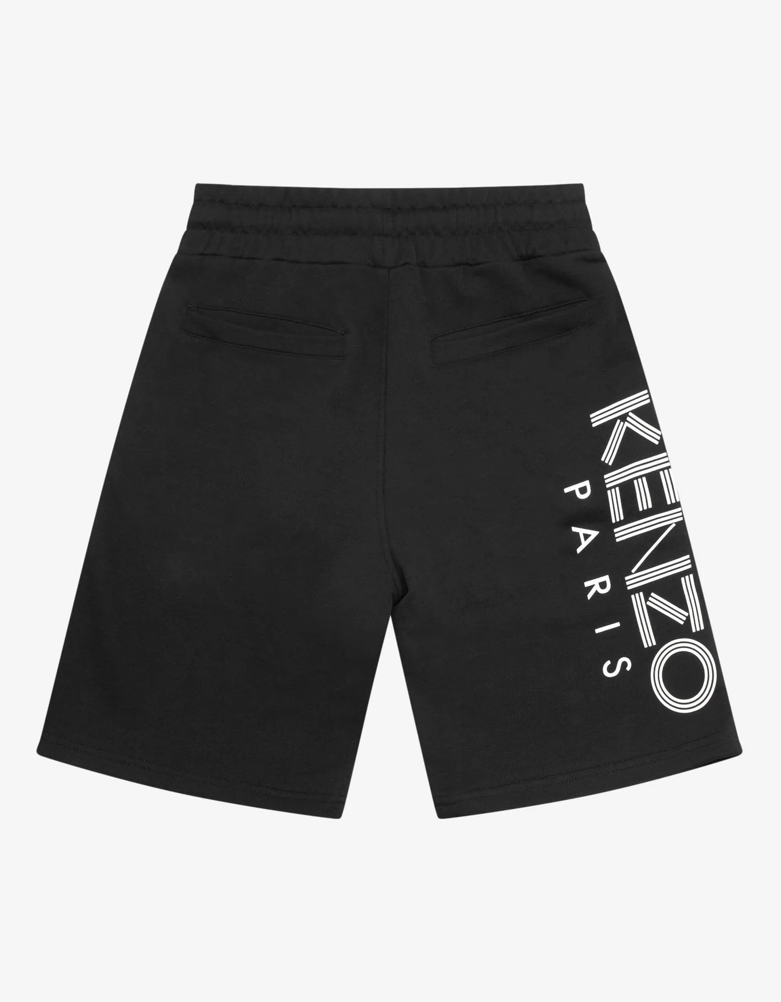 Black Logo Sport Shorts -