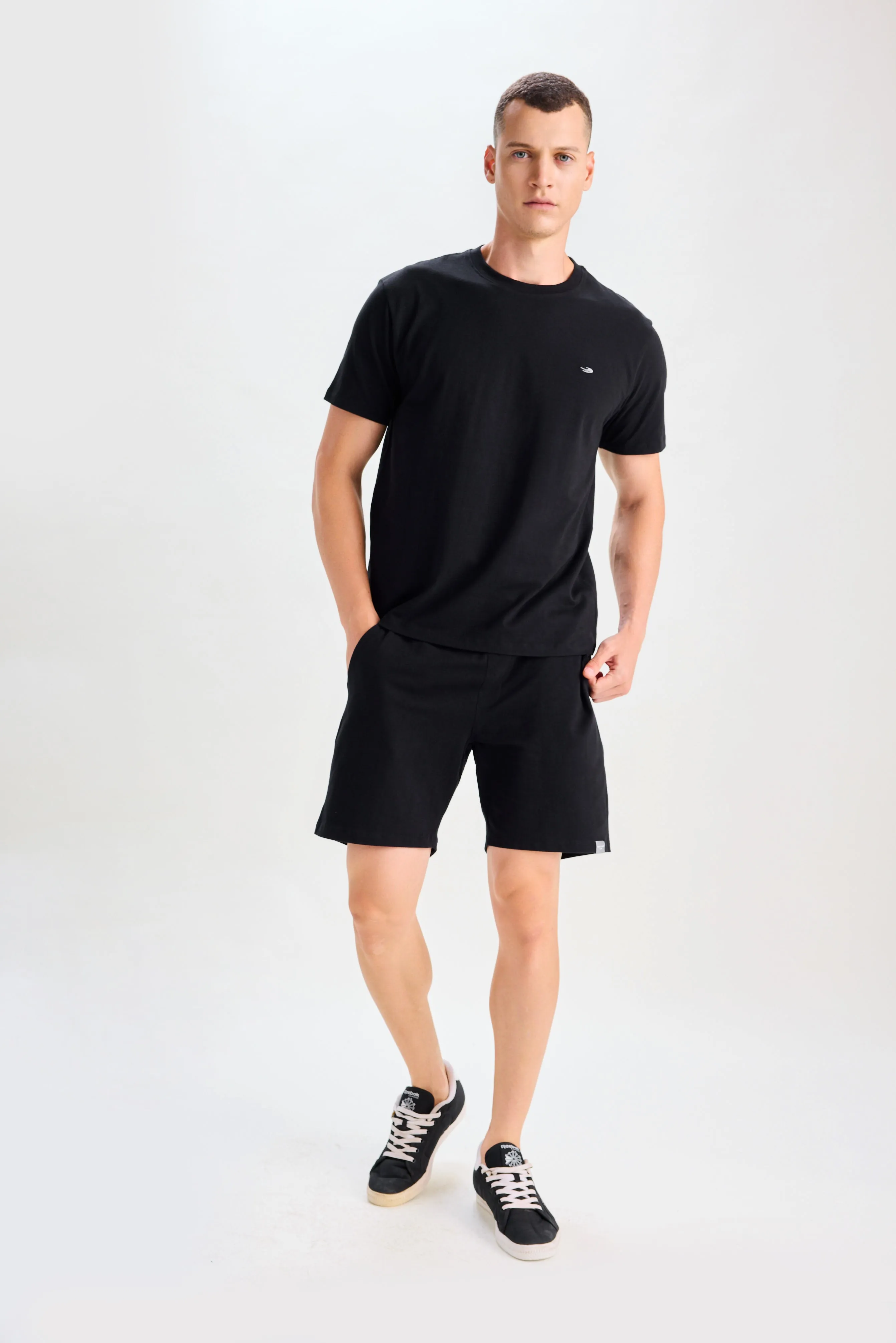 Black Ultra Soft Stretch Co-Ords