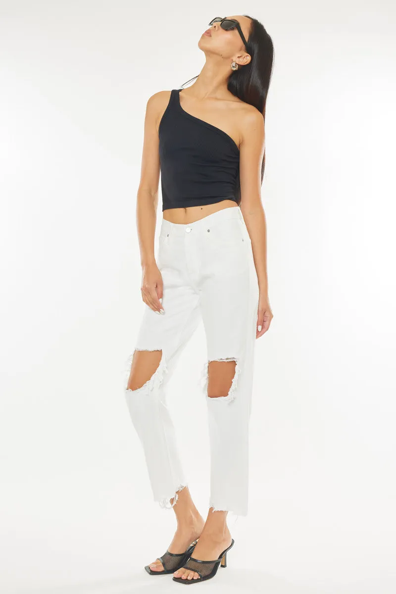 Blakely High Rise Straight Leg Jeans