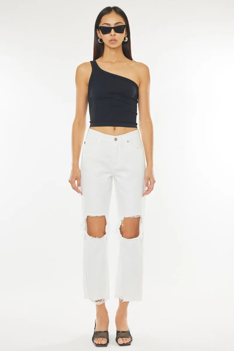 Blakely High Rise Straight Leg Jeans