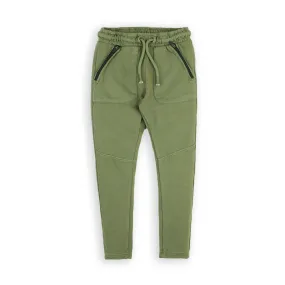 BOY'S ARMY GREEN RIPPLE JOGGER