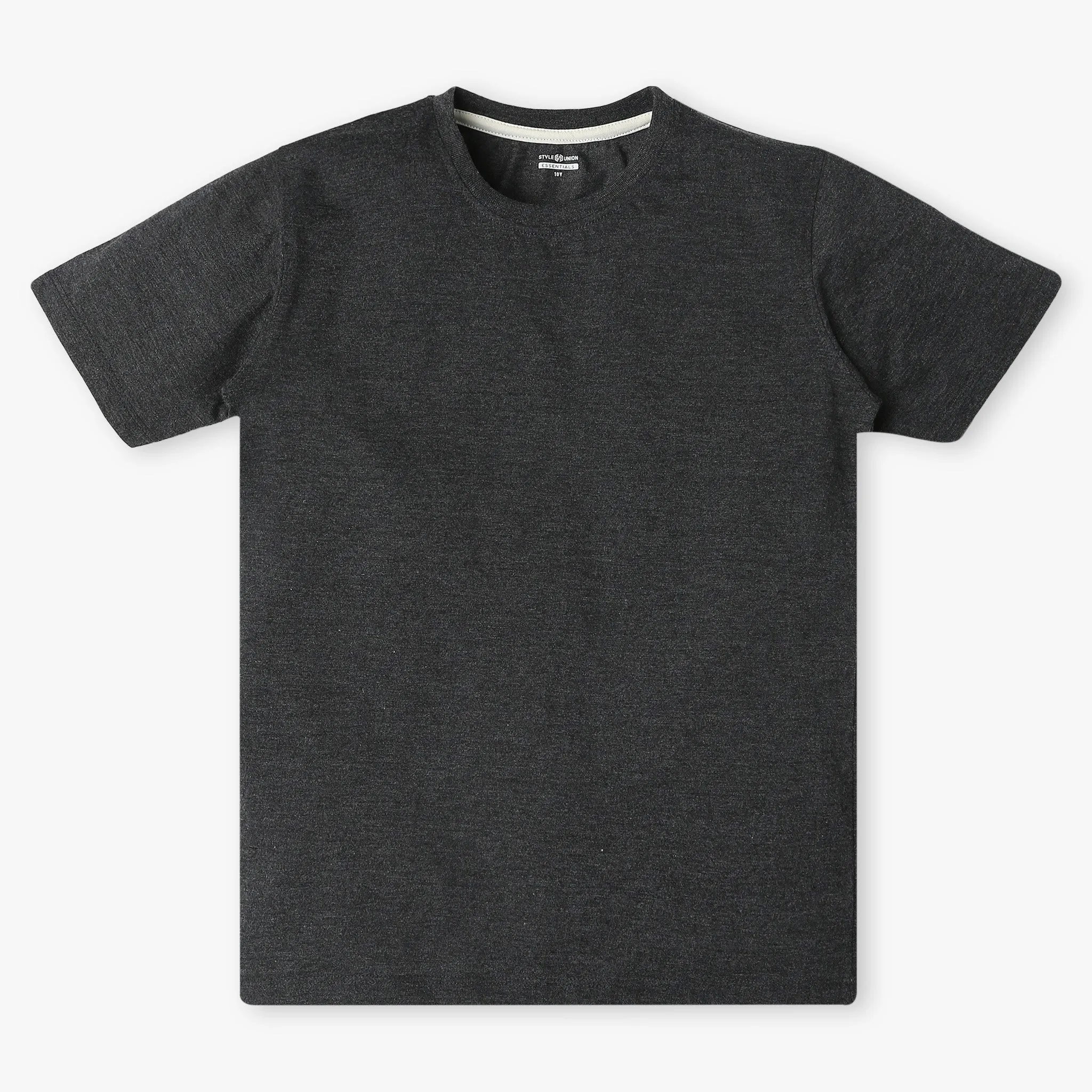 Boy's Regular Fit Solid T-Shirt