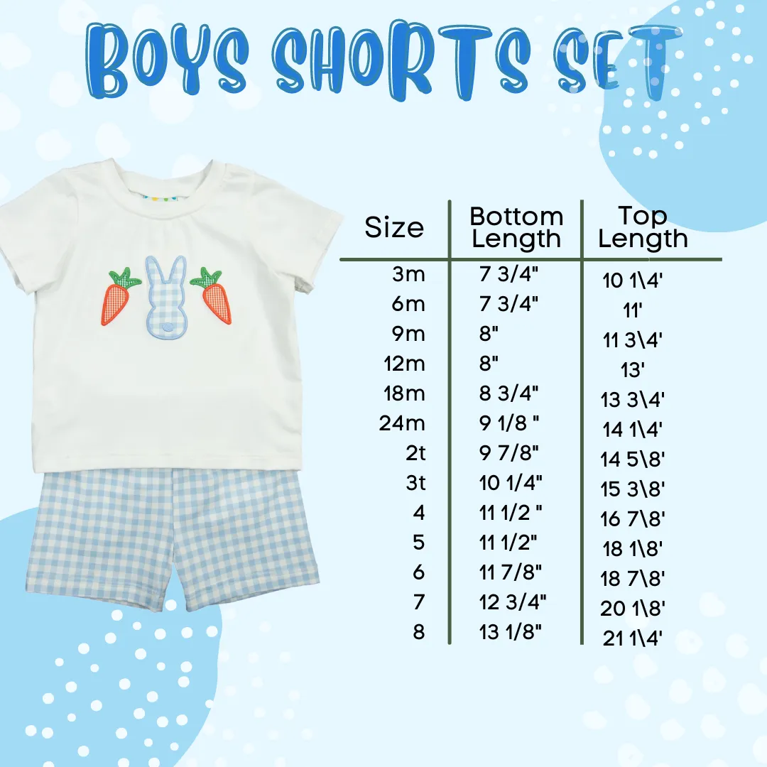 Boys Sweet Strawberries Shorts Set