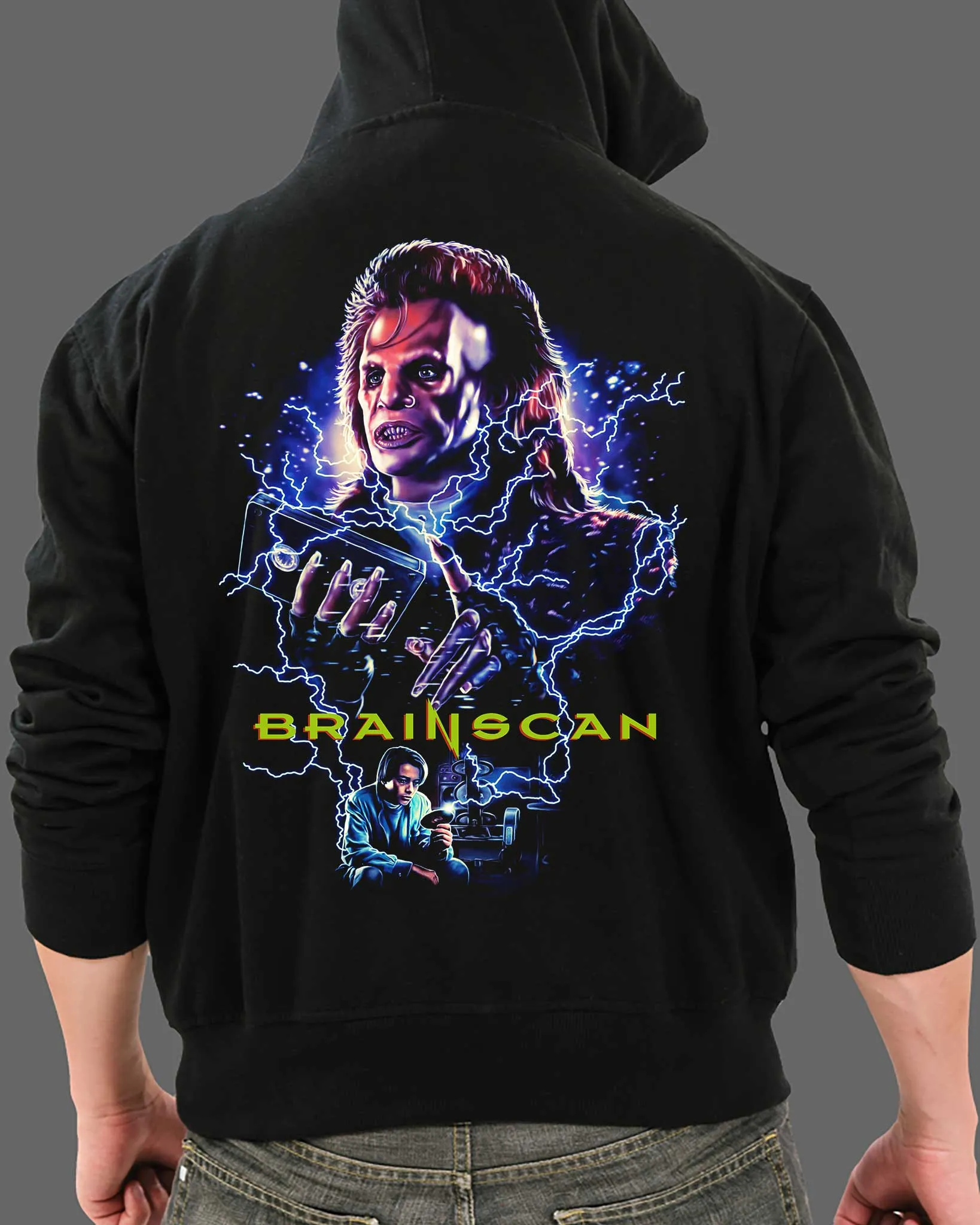 Brainscan - Zippered Hoodie