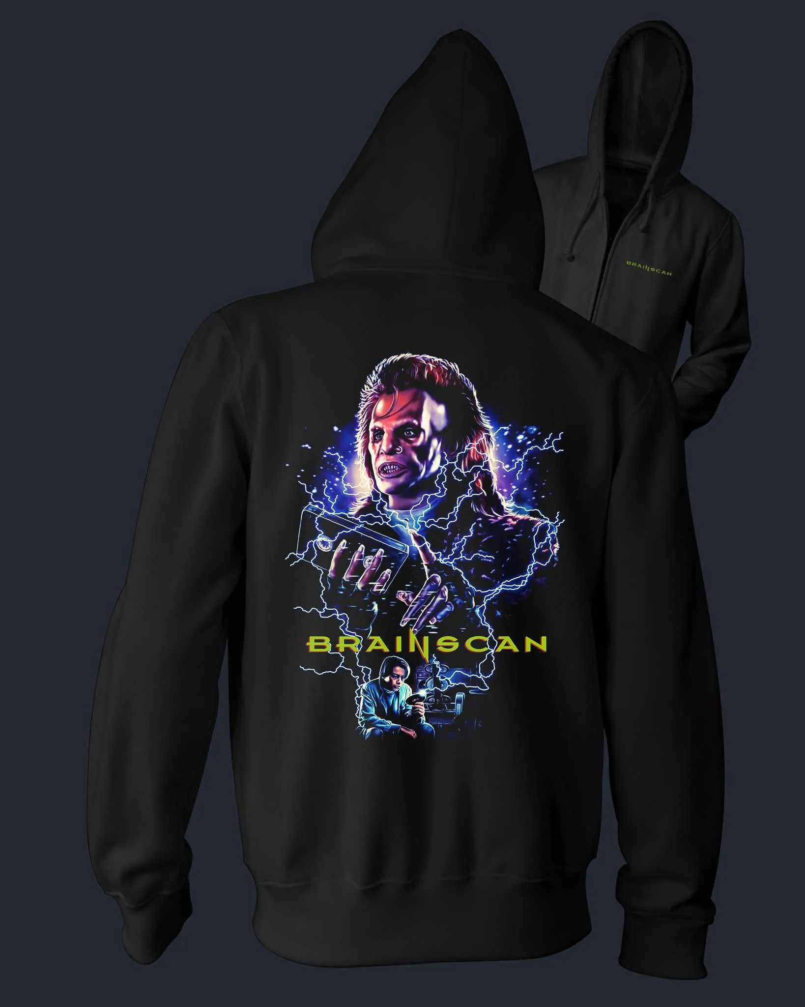 Brainscan - Zippered Hoodie