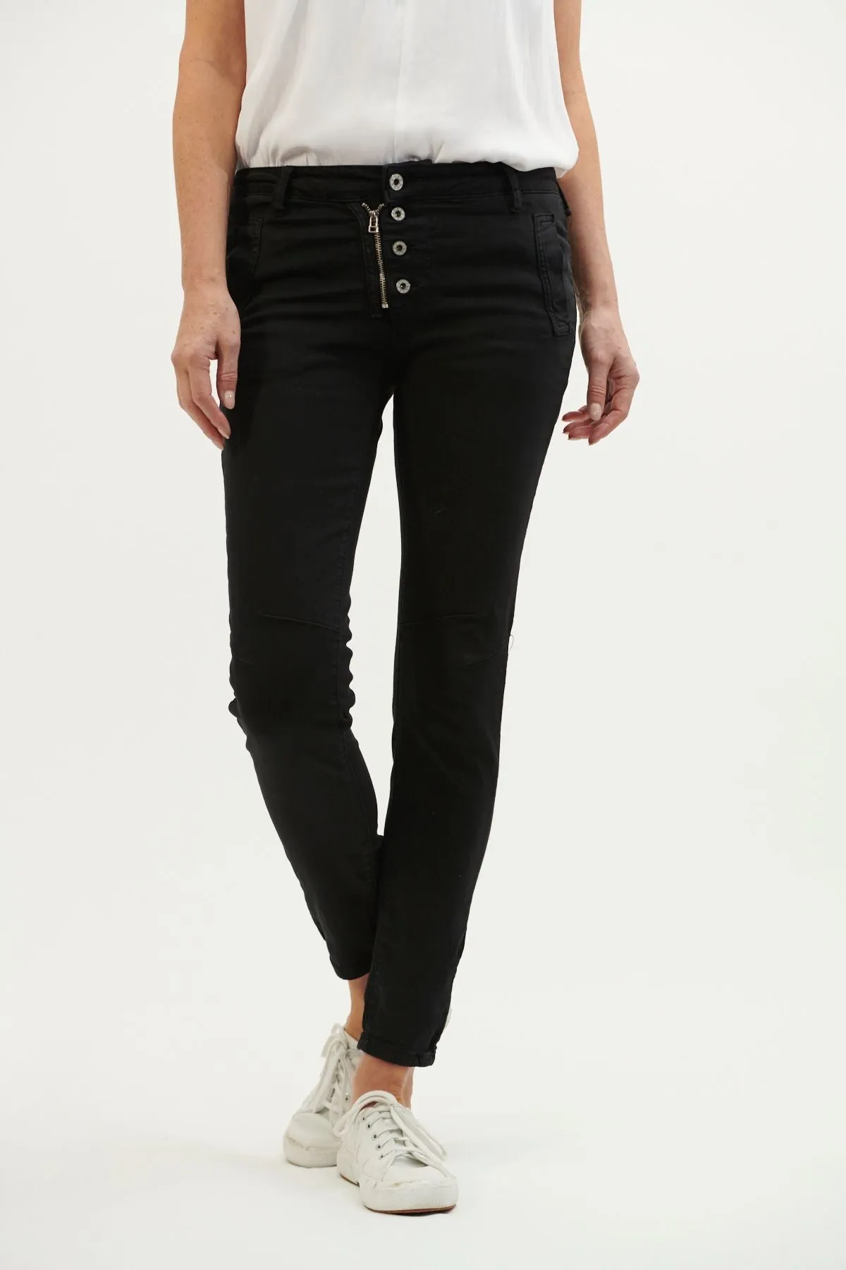 Button Jean Classic (Black)