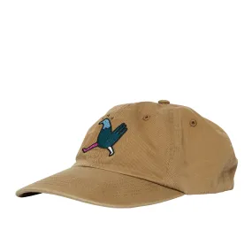 by Parra Annoyed Chicken 6 Panel Hat 'Khaki'