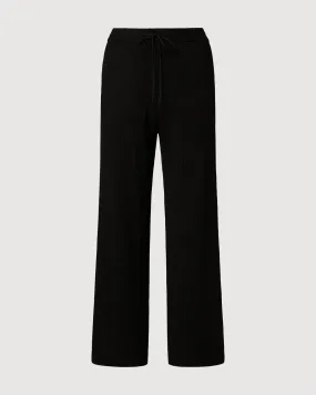 Cable Knit Wide Leg Pant