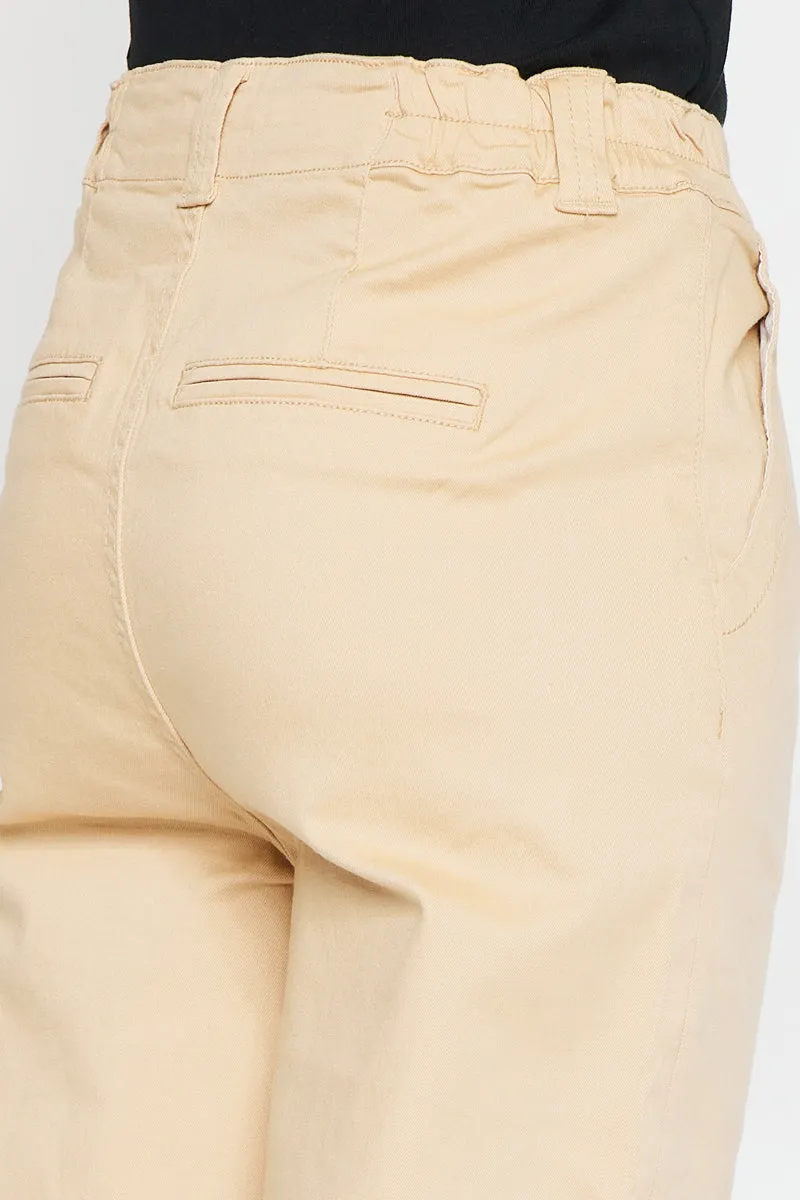 Cammie Ultra High Rise Khaki Pants