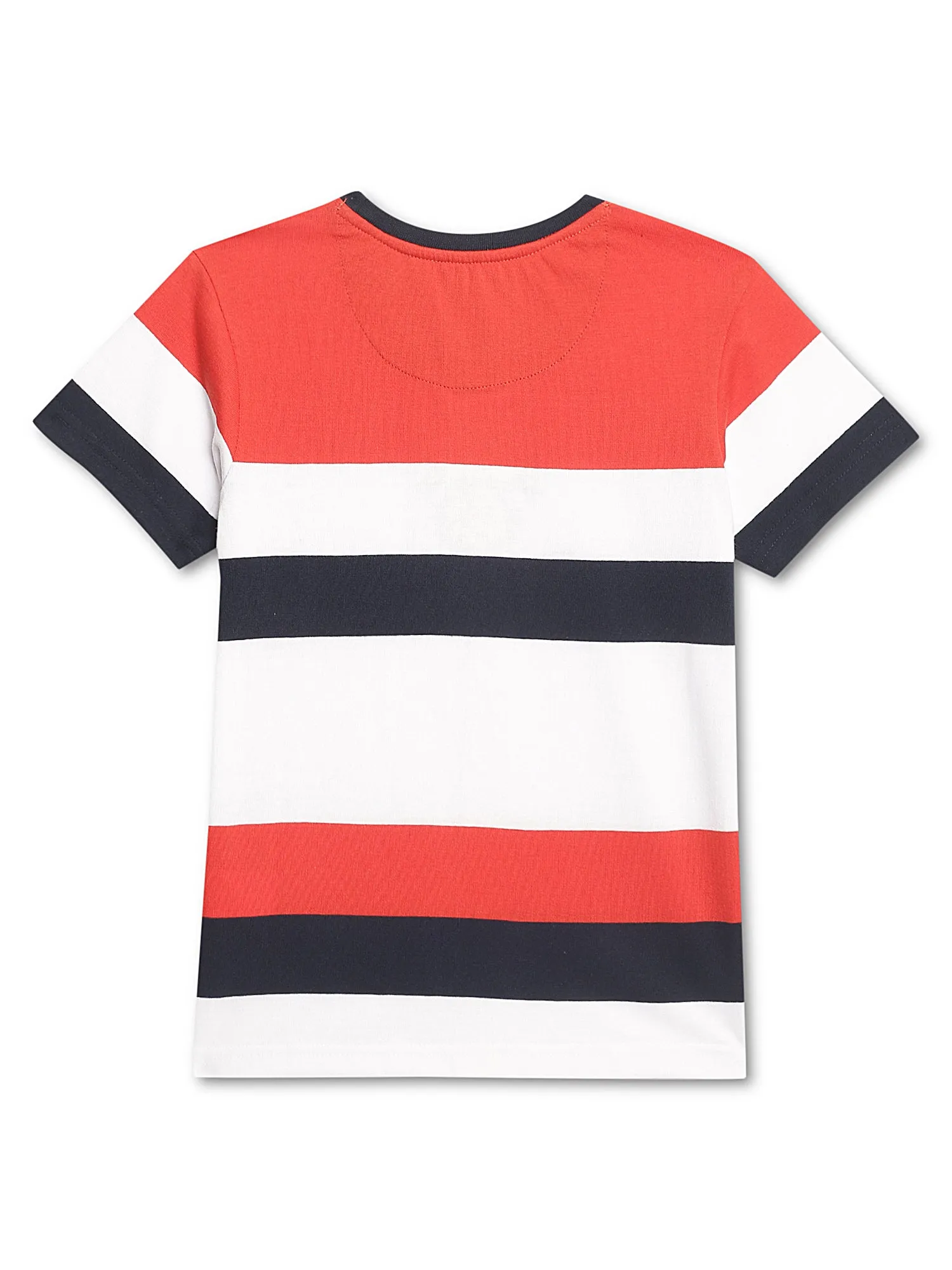 Cantabil Boys Round Neck Red T-Shirt